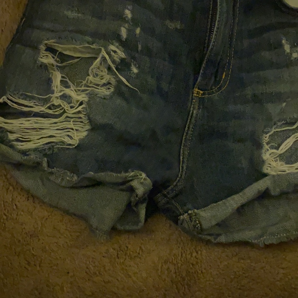 Carmar Cutoff Denim Jean Shorts Sz 28 - Picture 4 of 8